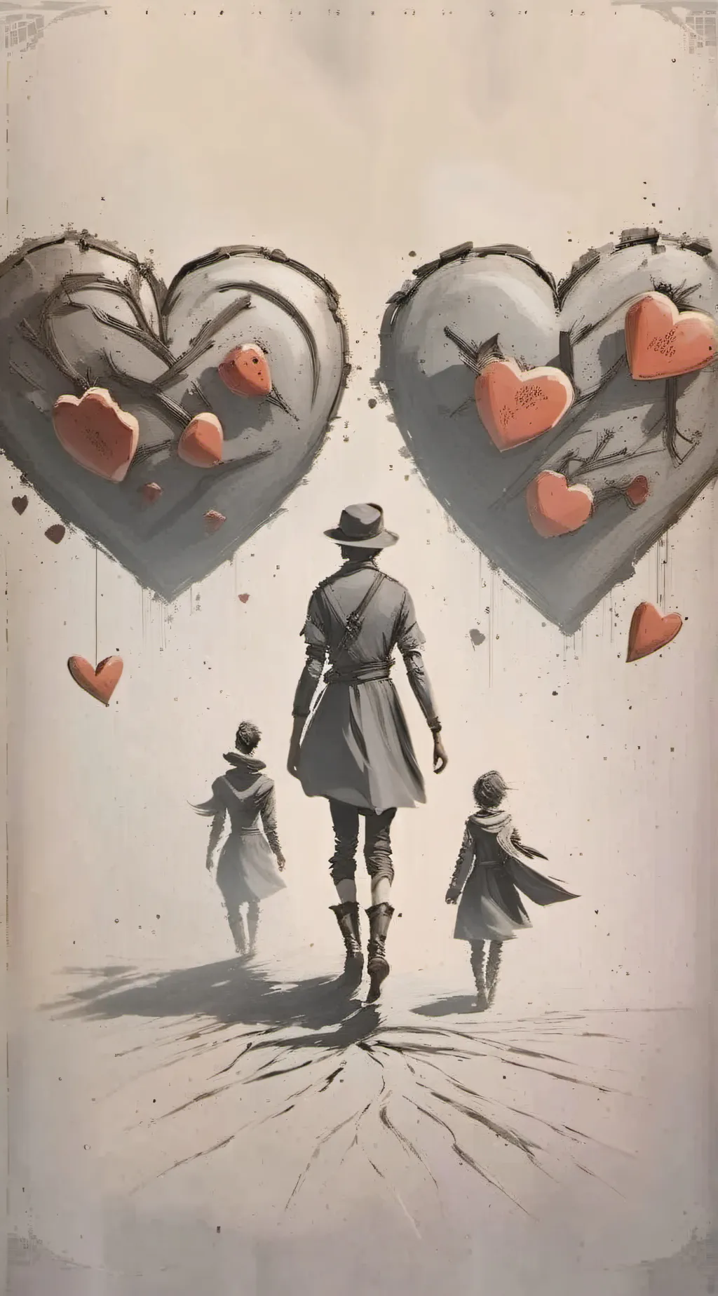 ai character: FPE Valentines Day background