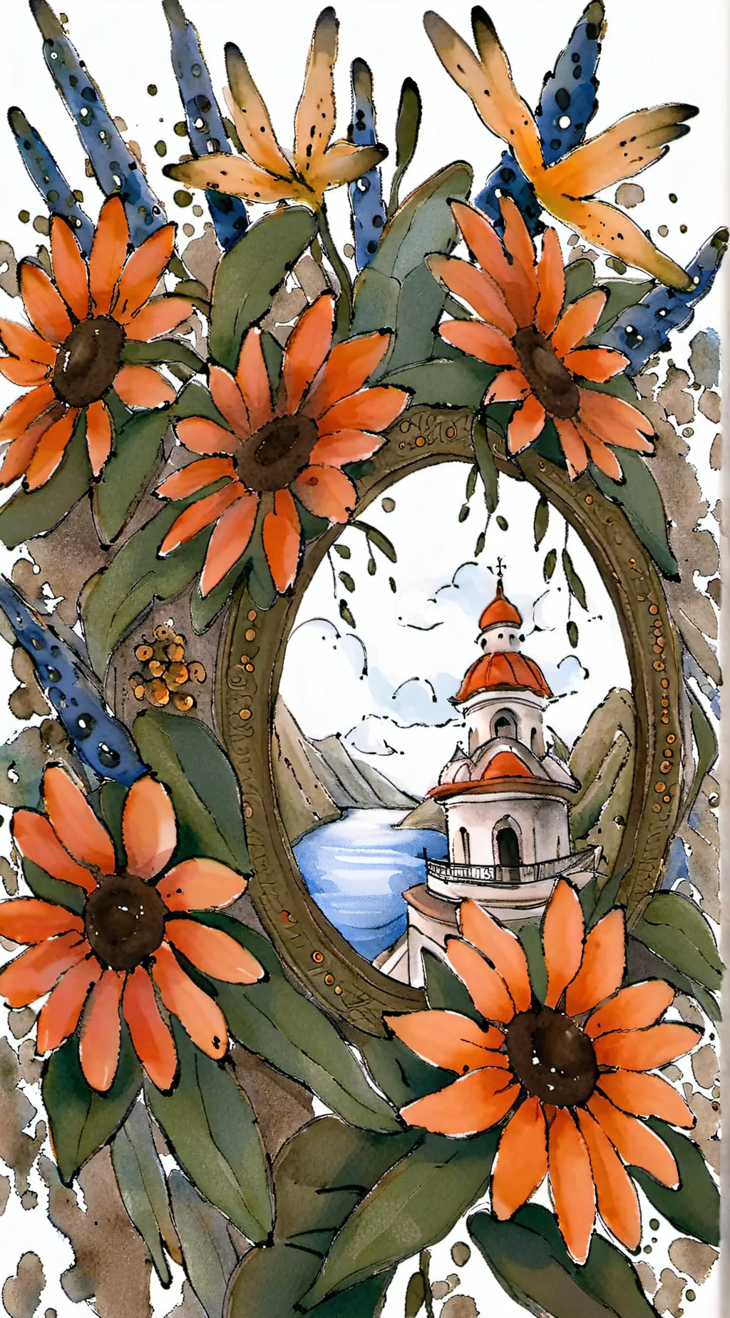 ai character: mina is jelly  background