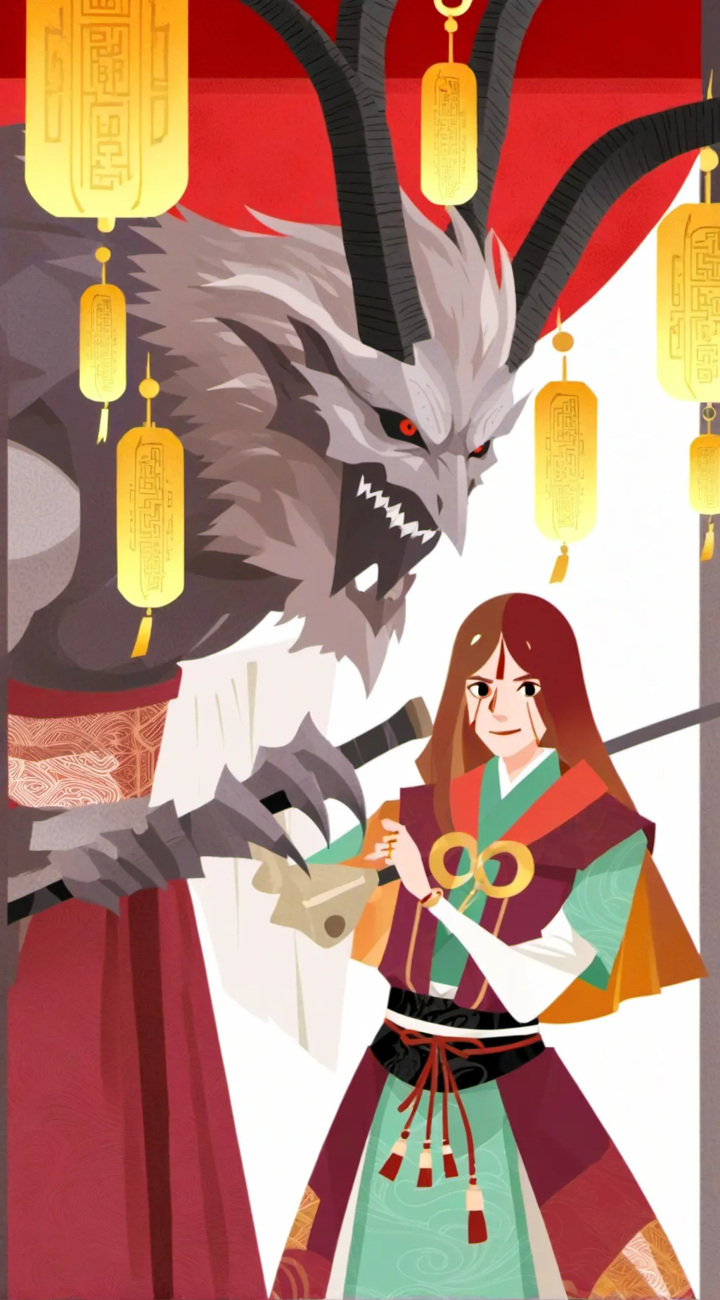 ai character: Fpe oc danger Jana background