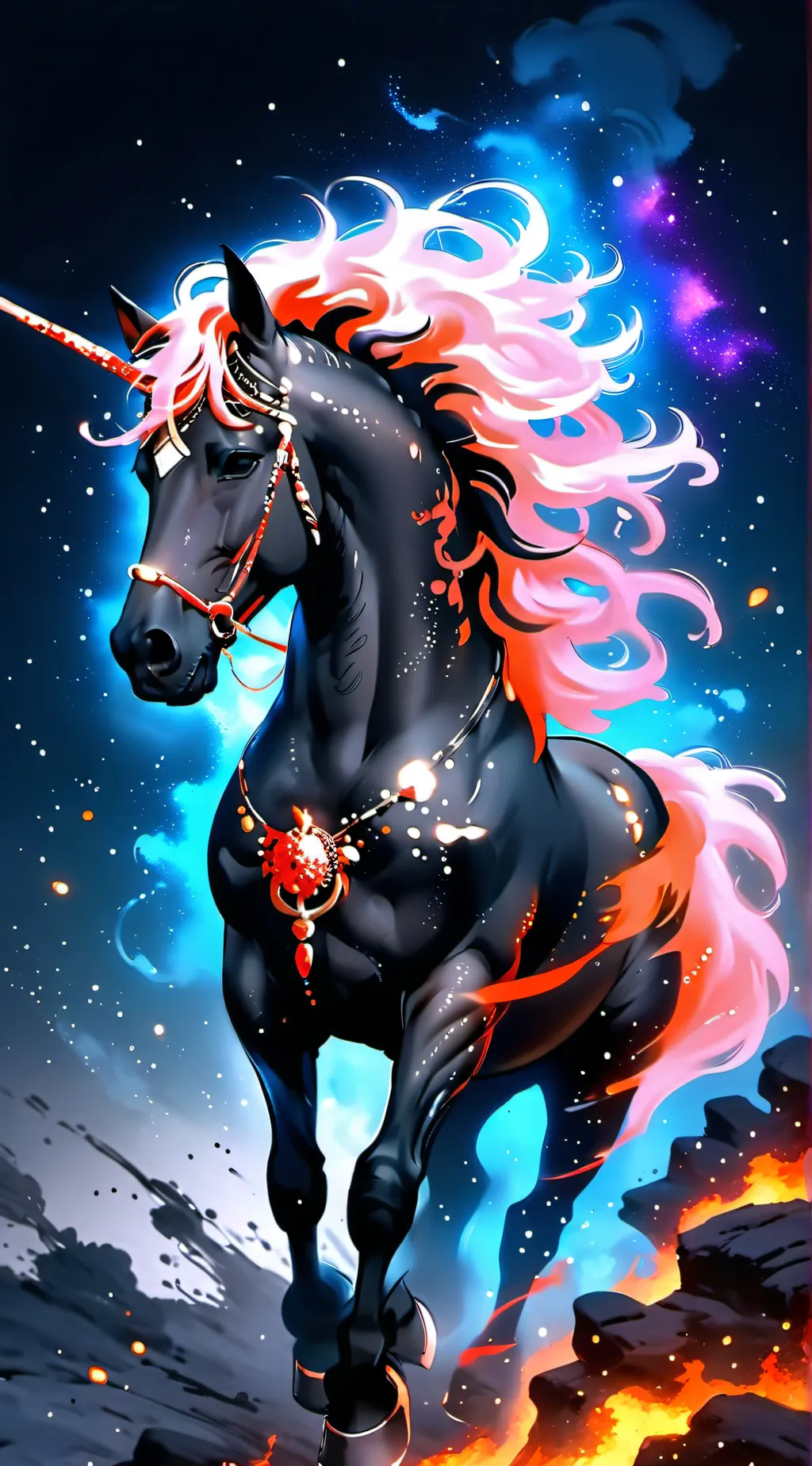 ai character: HH Christmas background