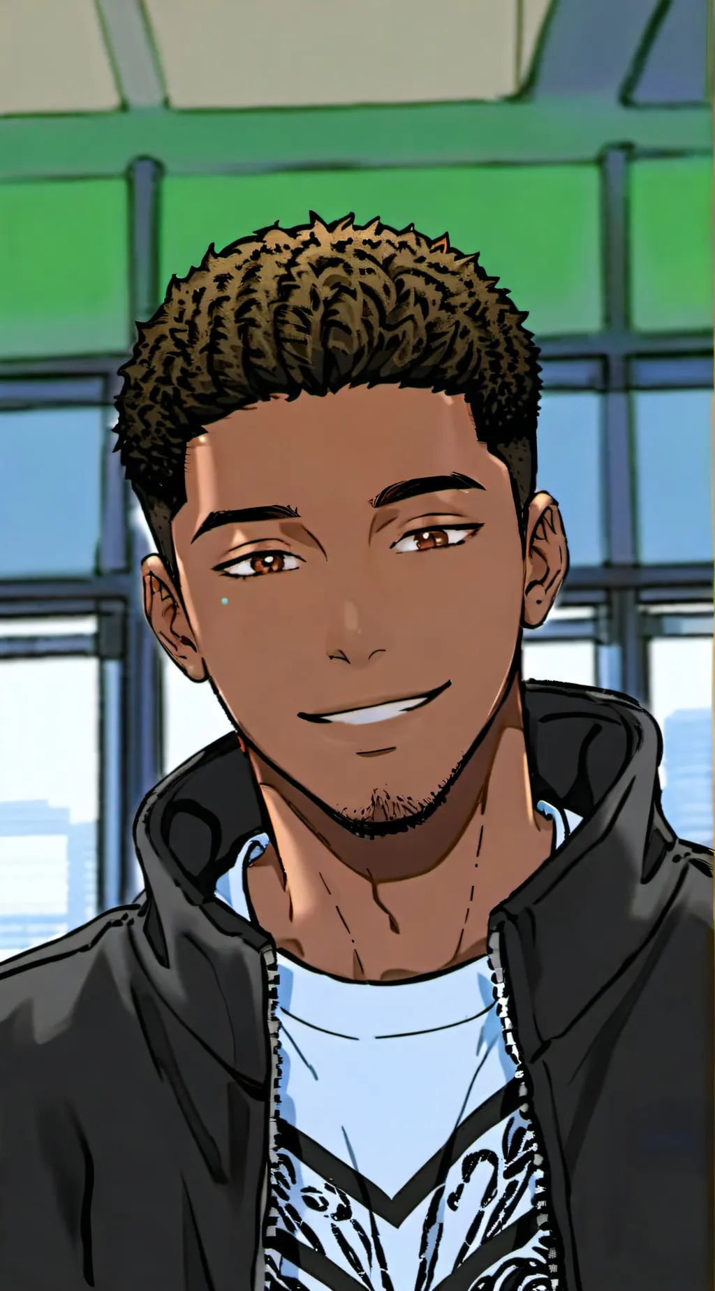 ai character: Lev☝🤓 background