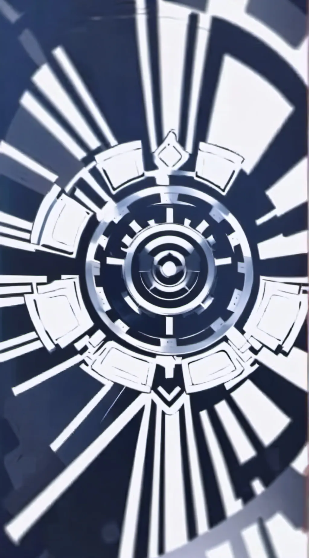 ai character: Miss circle background