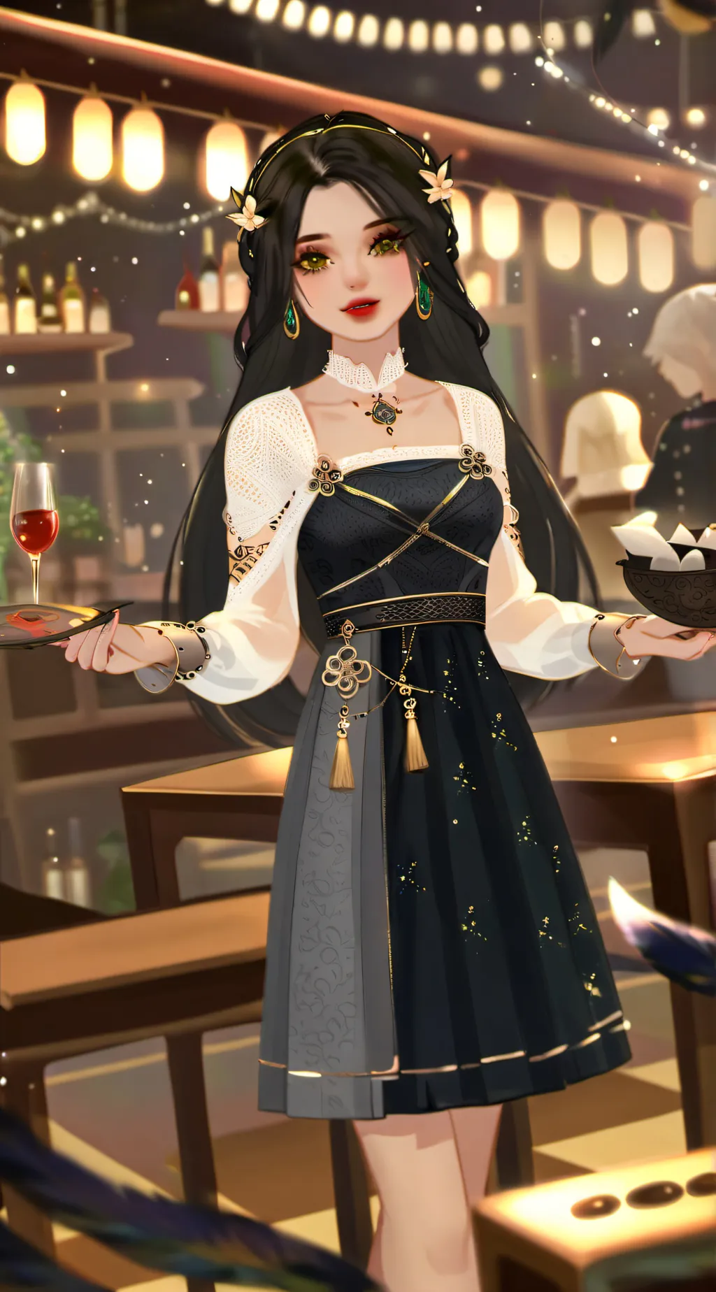 ai character: miss Lily *teenage background