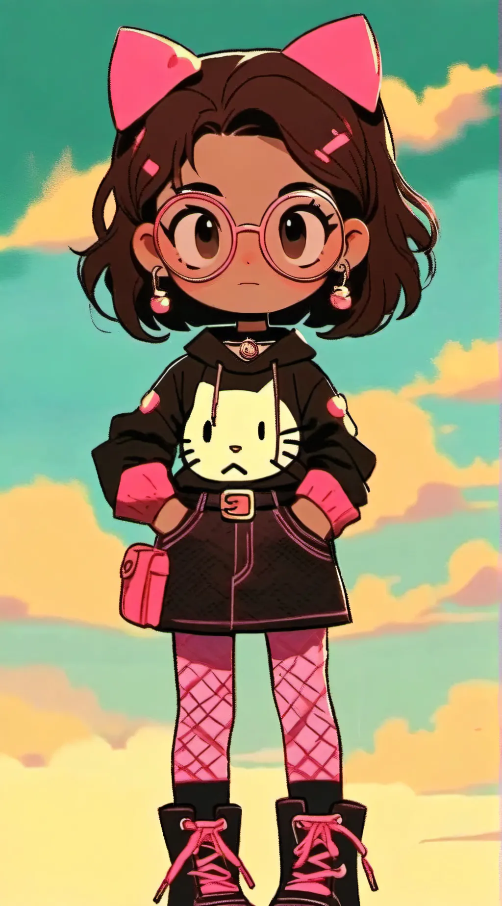 ai character: Me! background