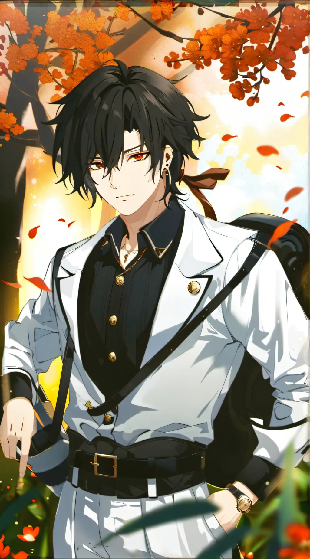 ai character: Andrew  background