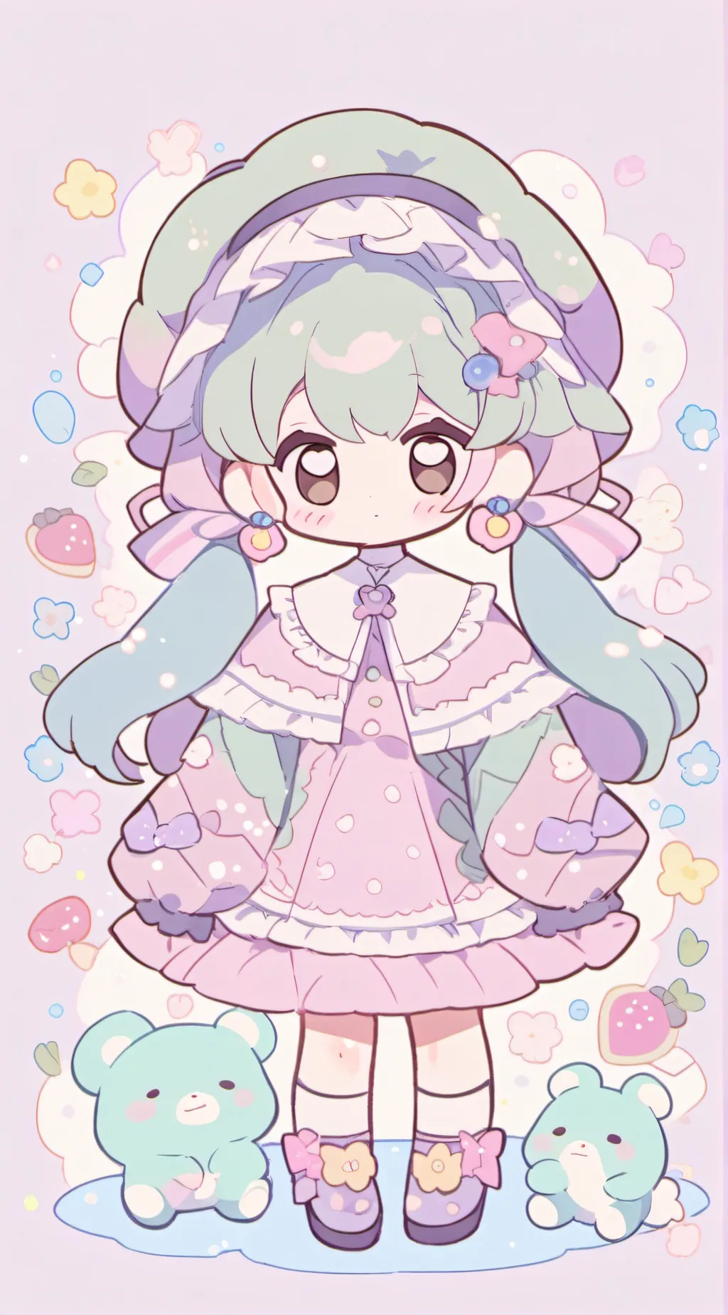 ai character: Favourite child background