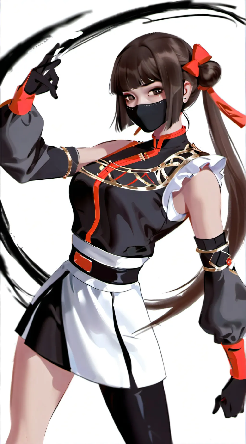 ai character: azami background