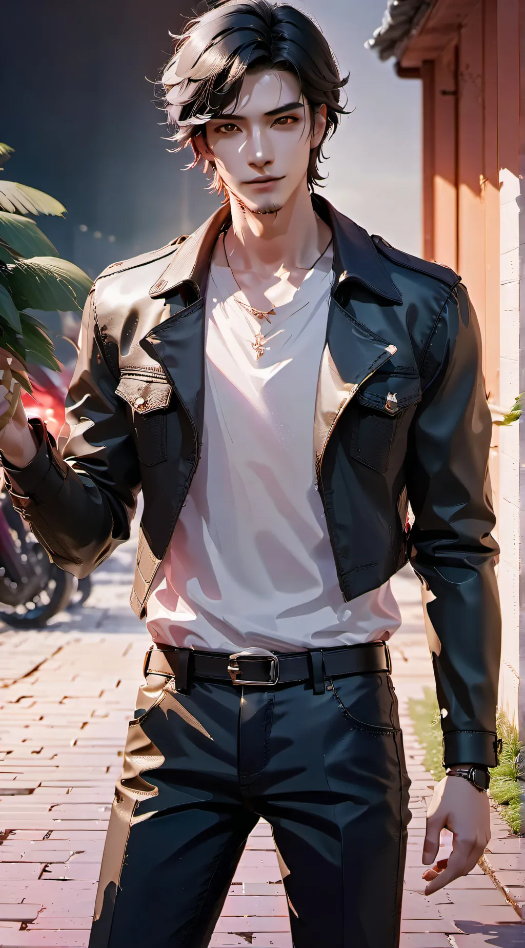 ai character: Jason  background