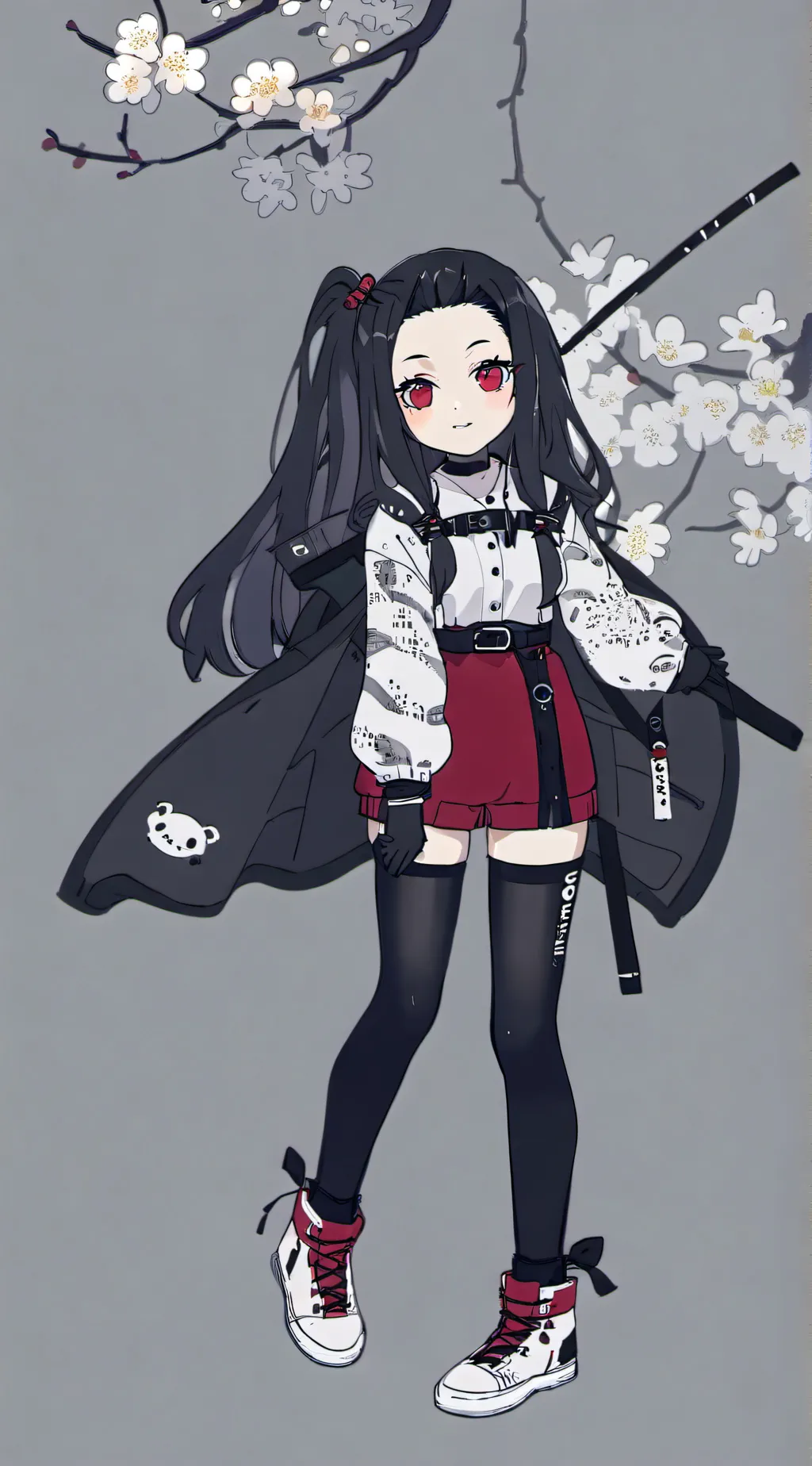 ai character: nezuko  background