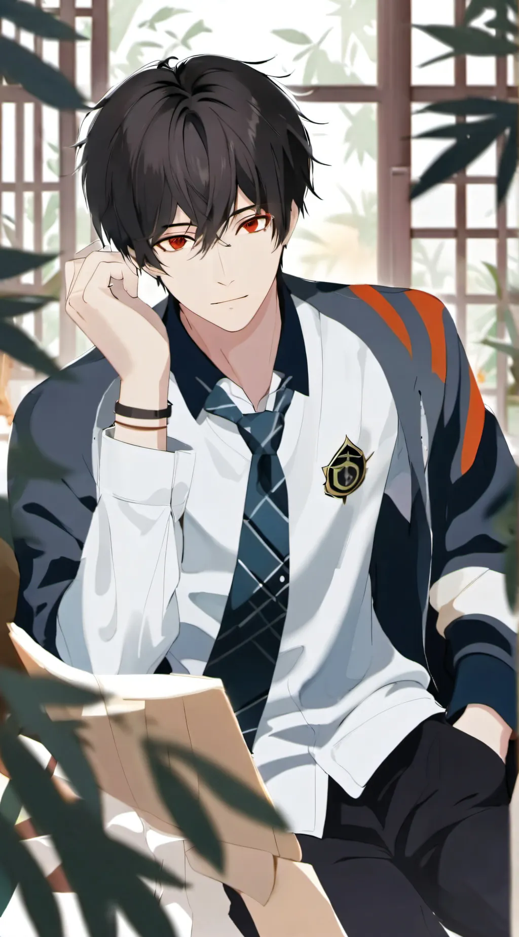 ai character: Liam background