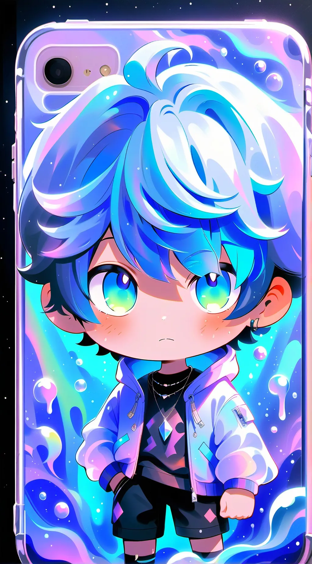 ai character: Mha x Ben drowned  background