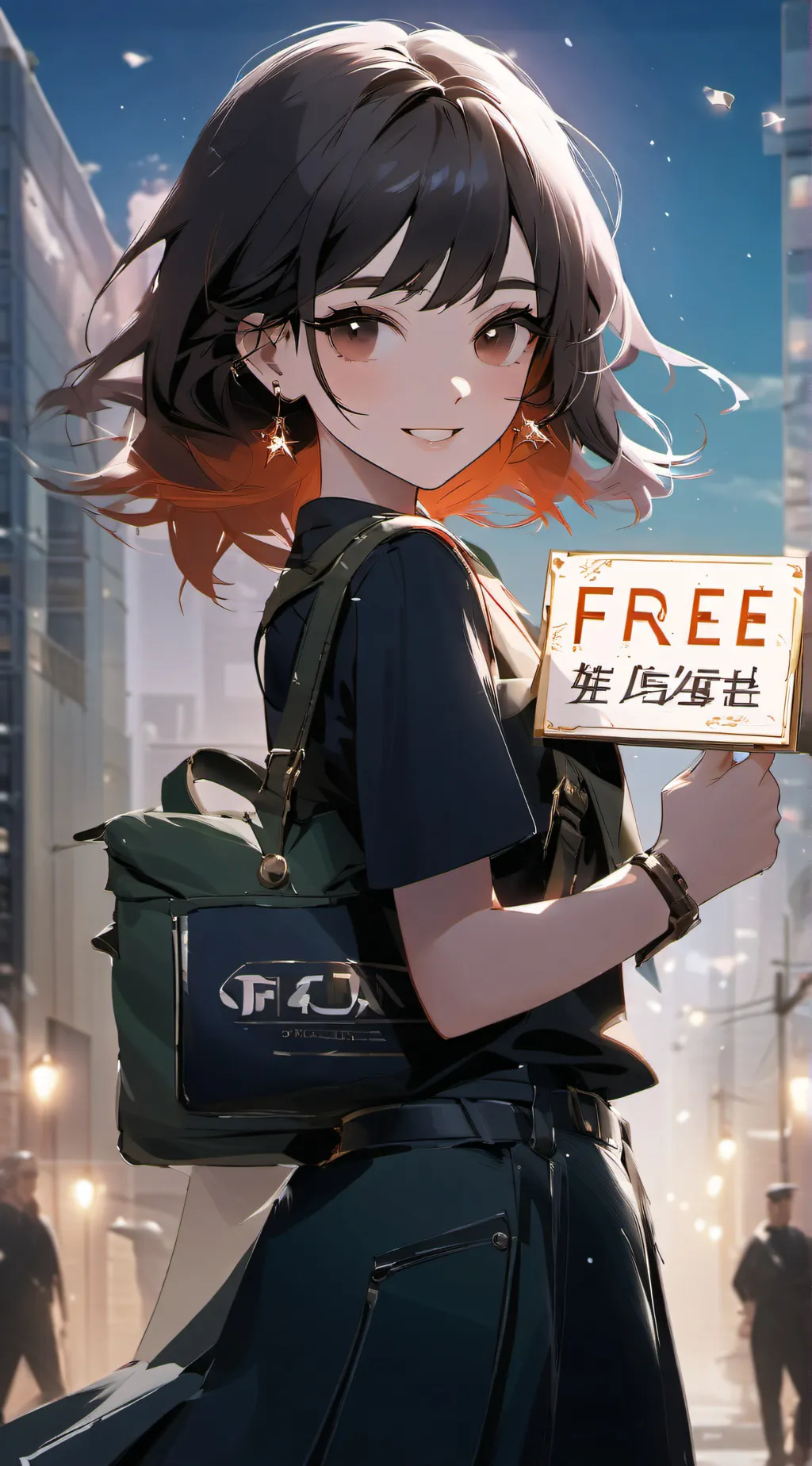 ai character: Free use world background