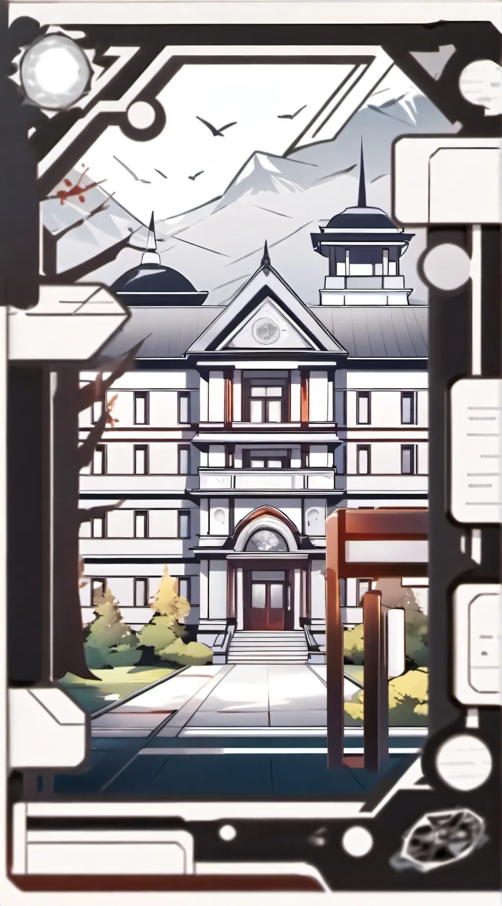 ai character: FPE ⚠️ [RED] background