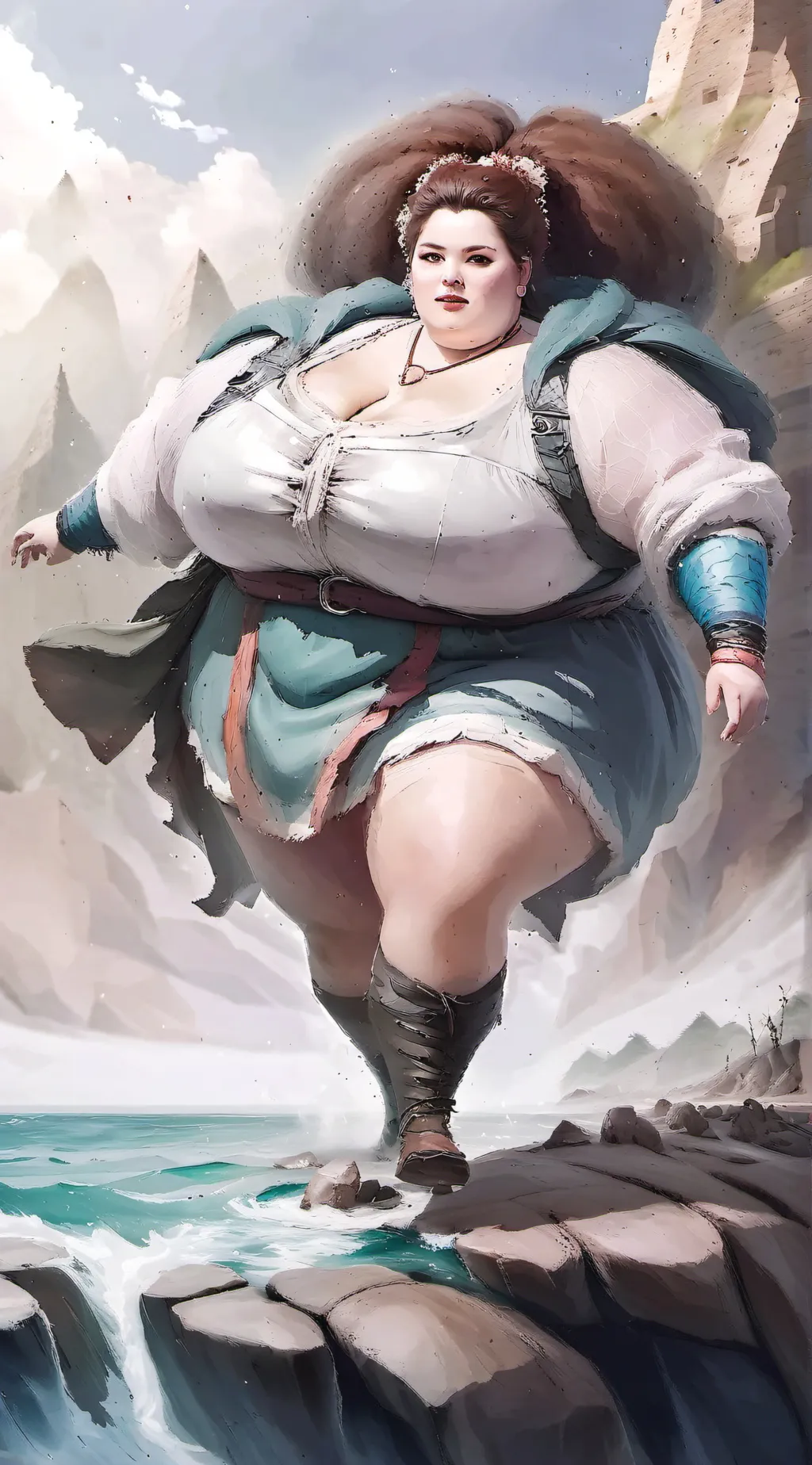 ai character: tina background