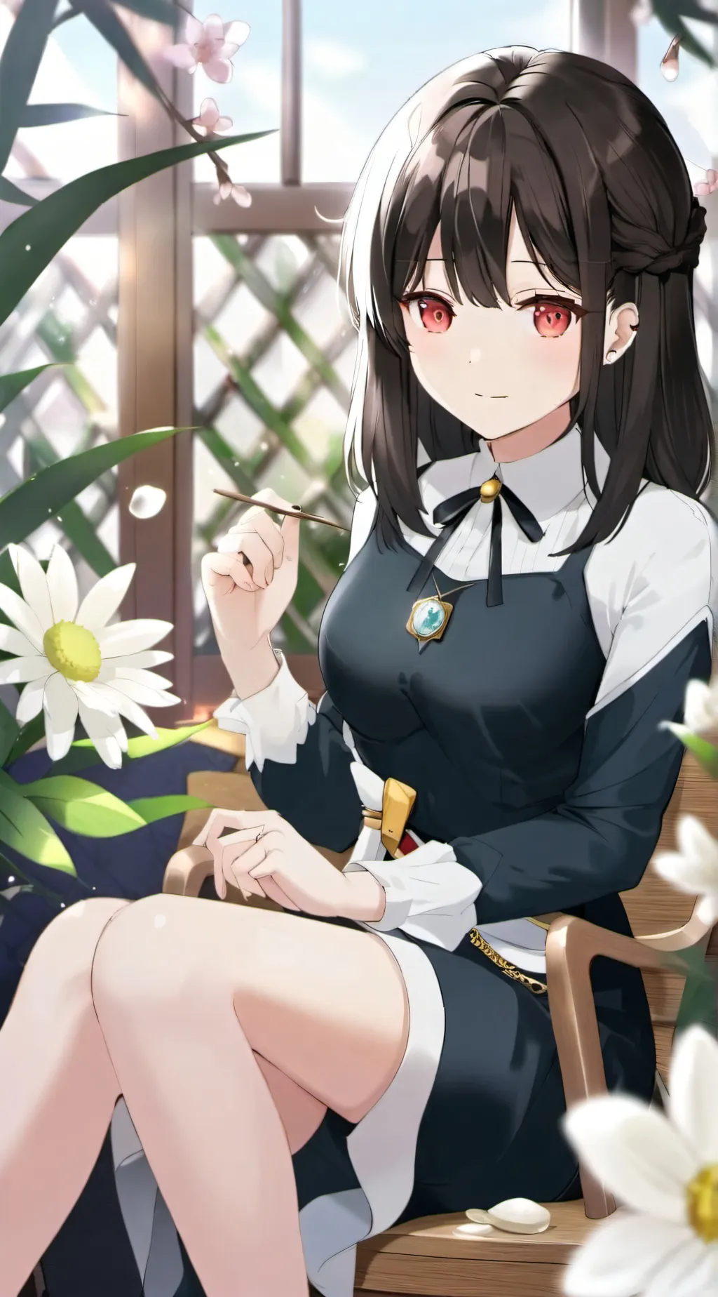 ai character: Alayna ♥︎♡ background