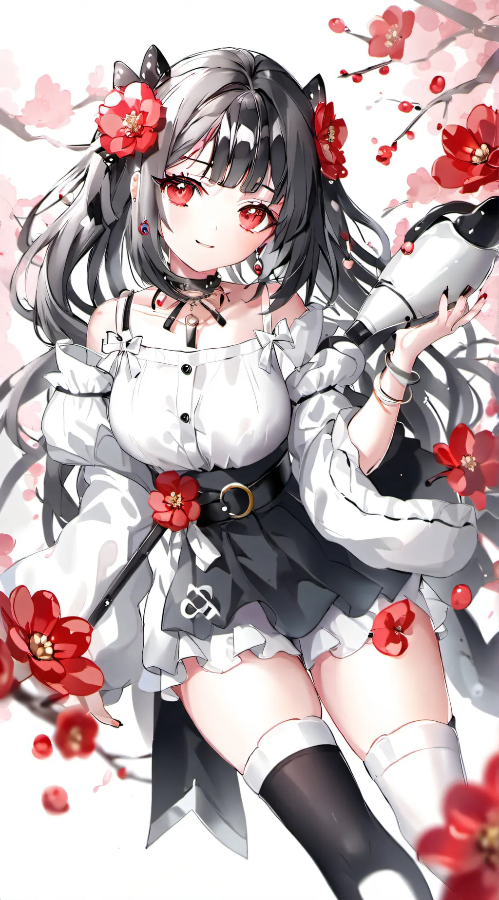 ai character: emelia  background