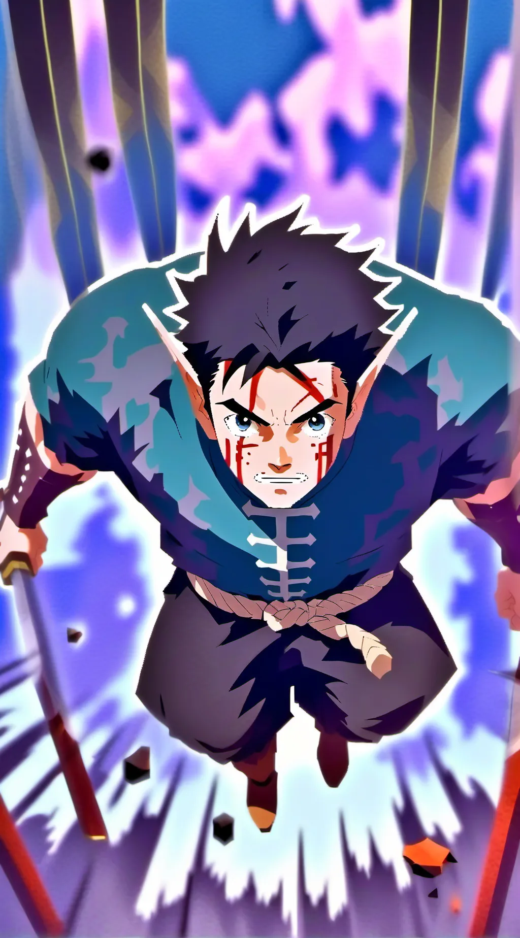 ai character: Gyomei Himejima  background