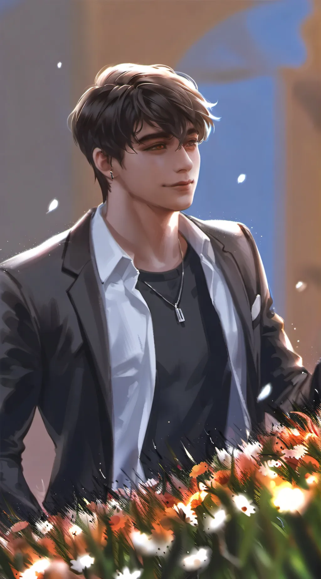 ai character: Colby Brock! background