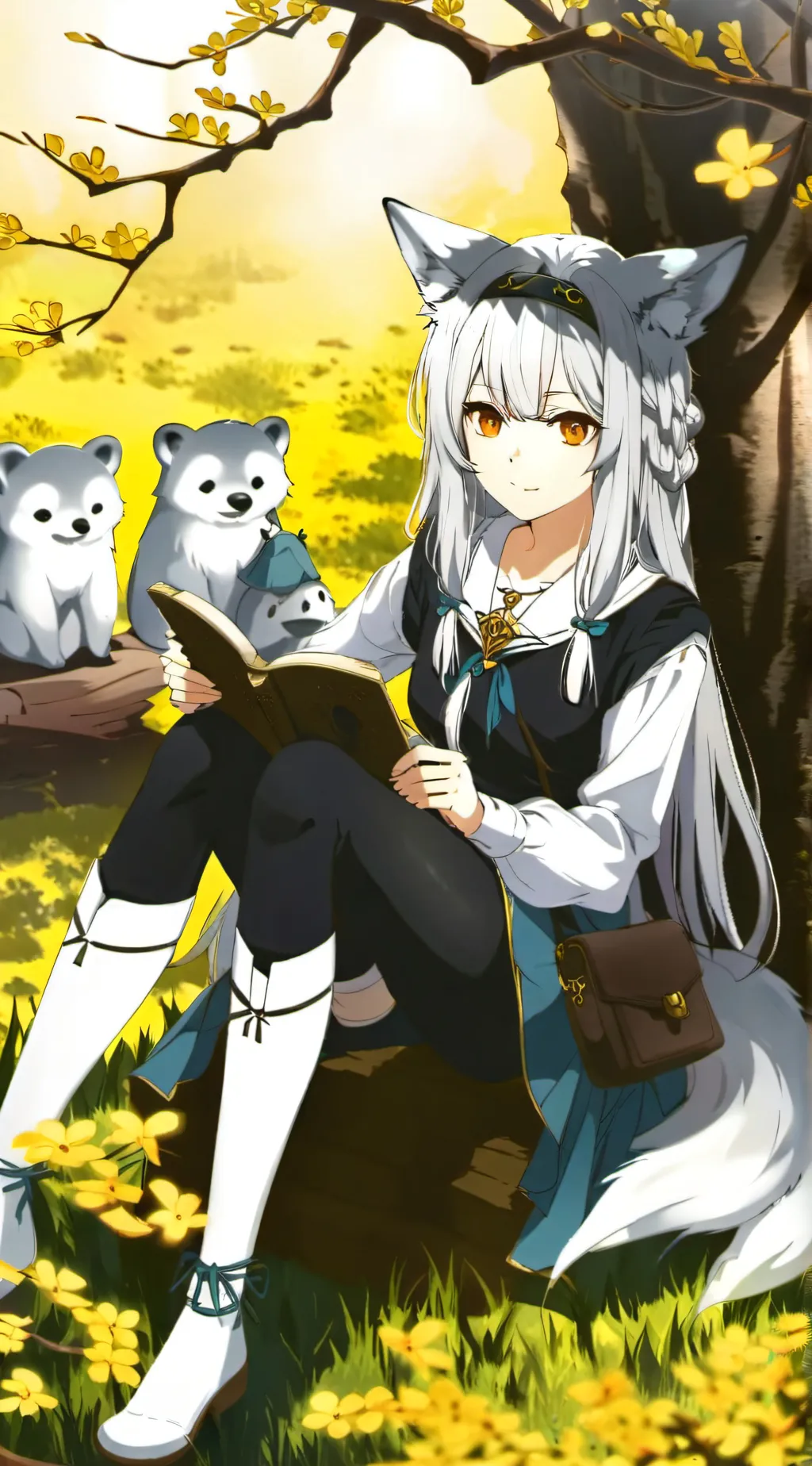 ai character: lolly background