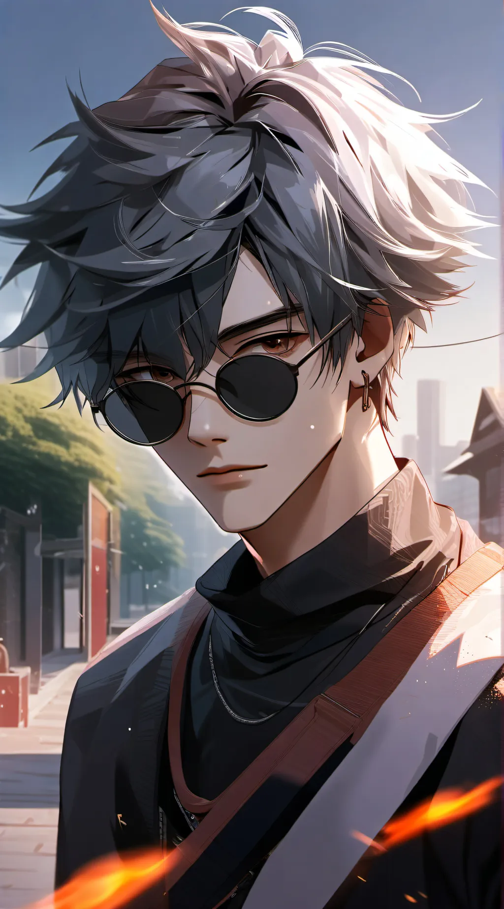 ai character: Kim background