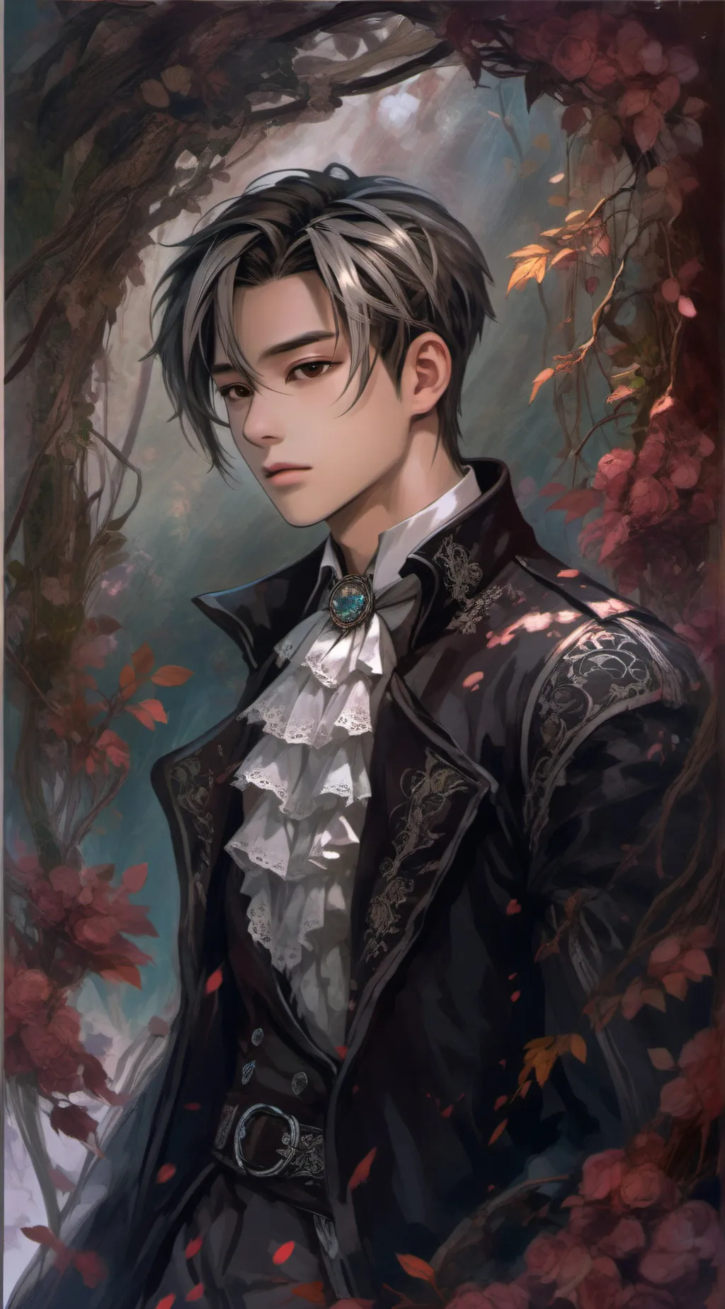 ai character: Frederick  background