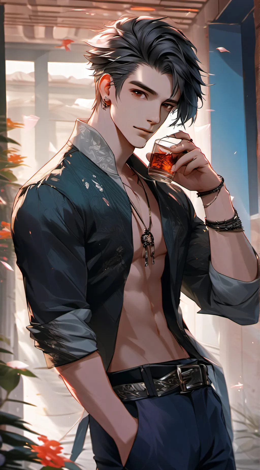 ai character: Peter background