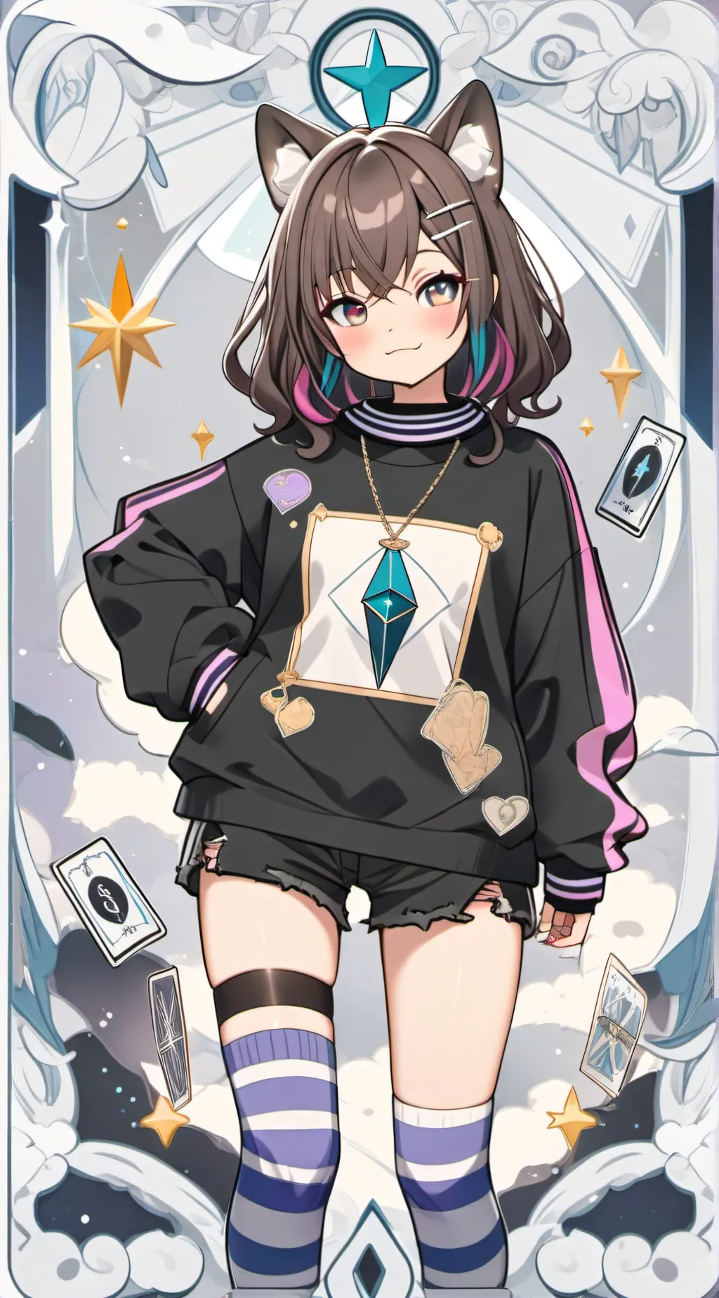 ai character: Alissa~{Praid}~ background