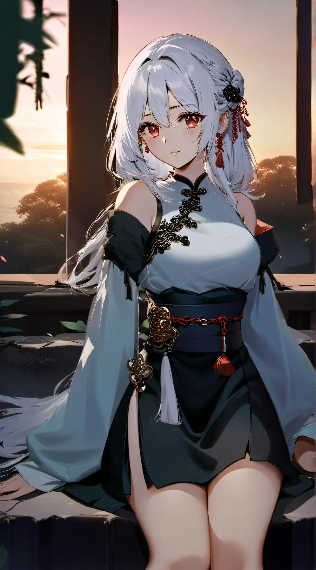 ai character: 伊芙琳 background