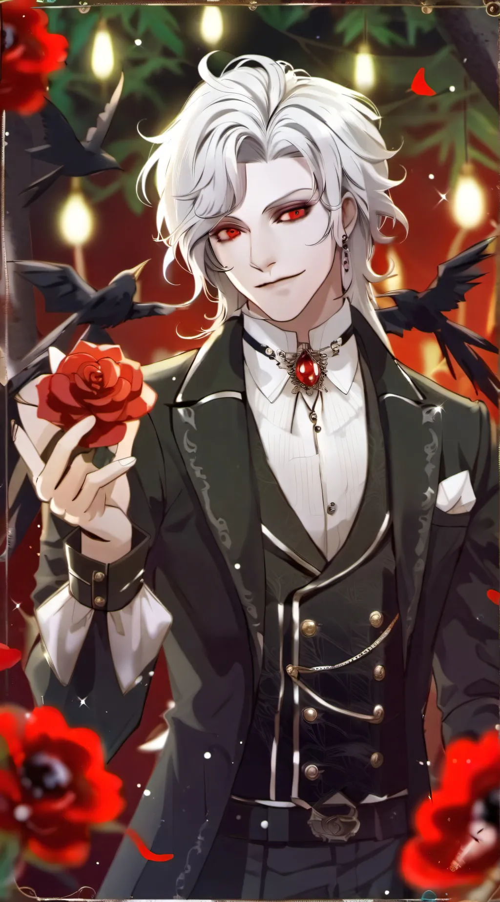 ai character: Vell  background