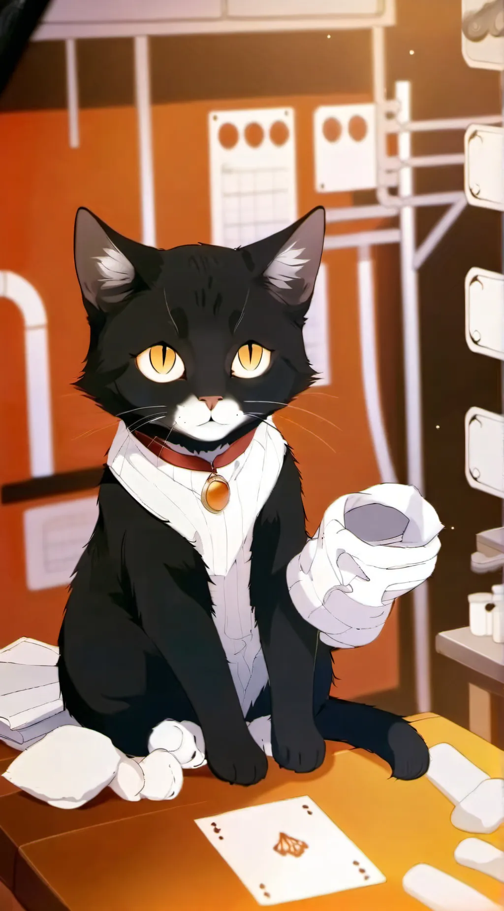 ai character: Scientist  background