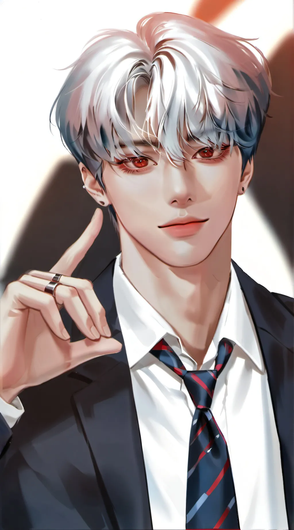 ai character: Kim Taehyung  background