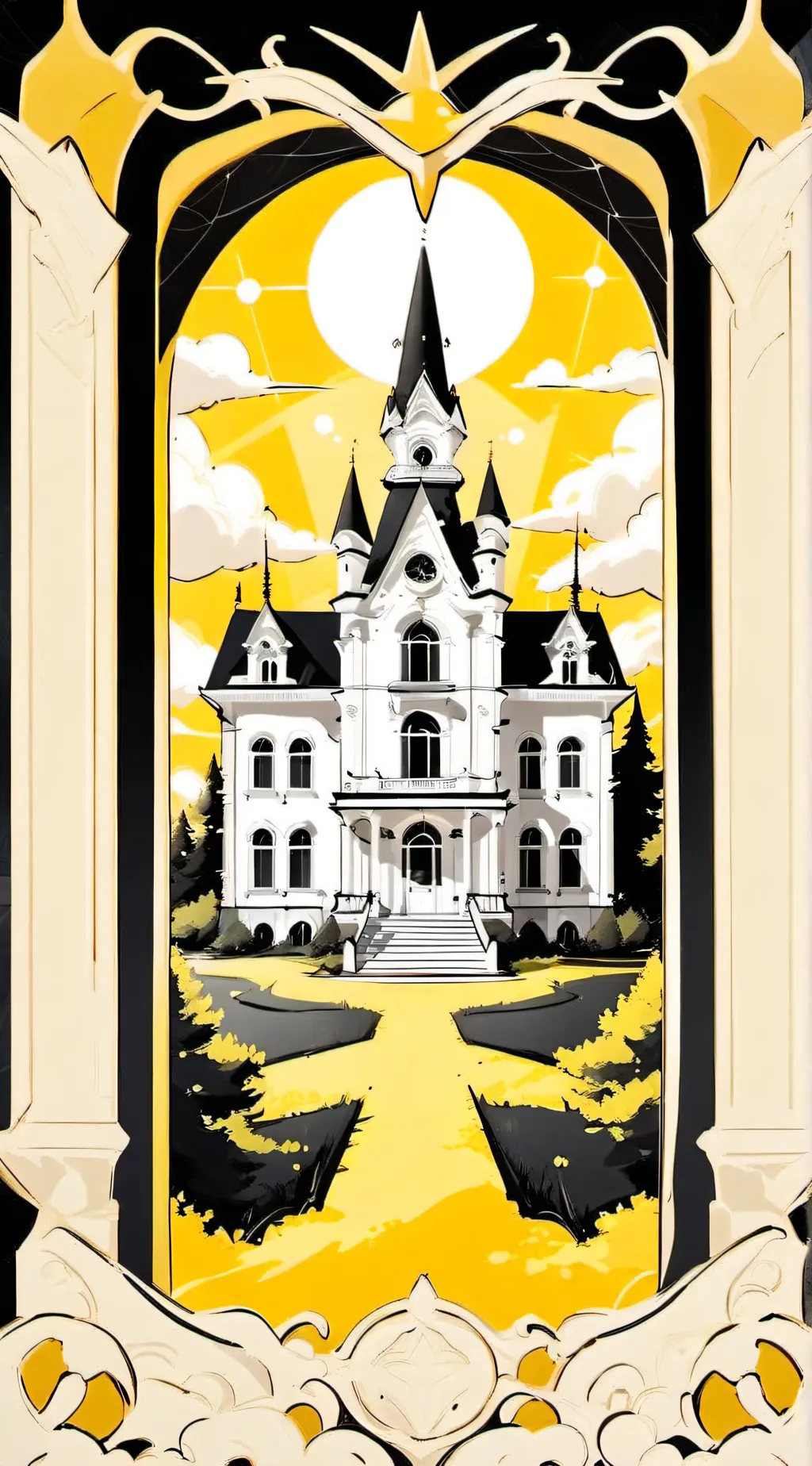 ai character: Asylum background