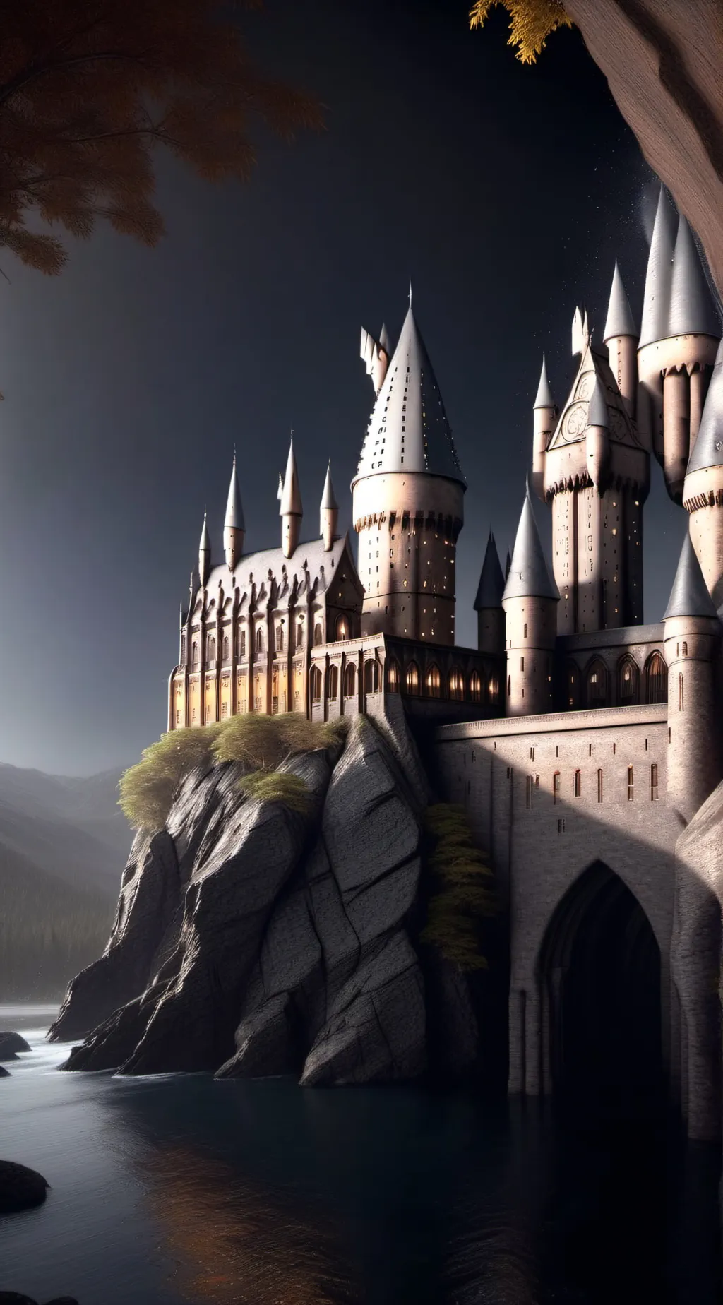 ai character: Hogwarts background