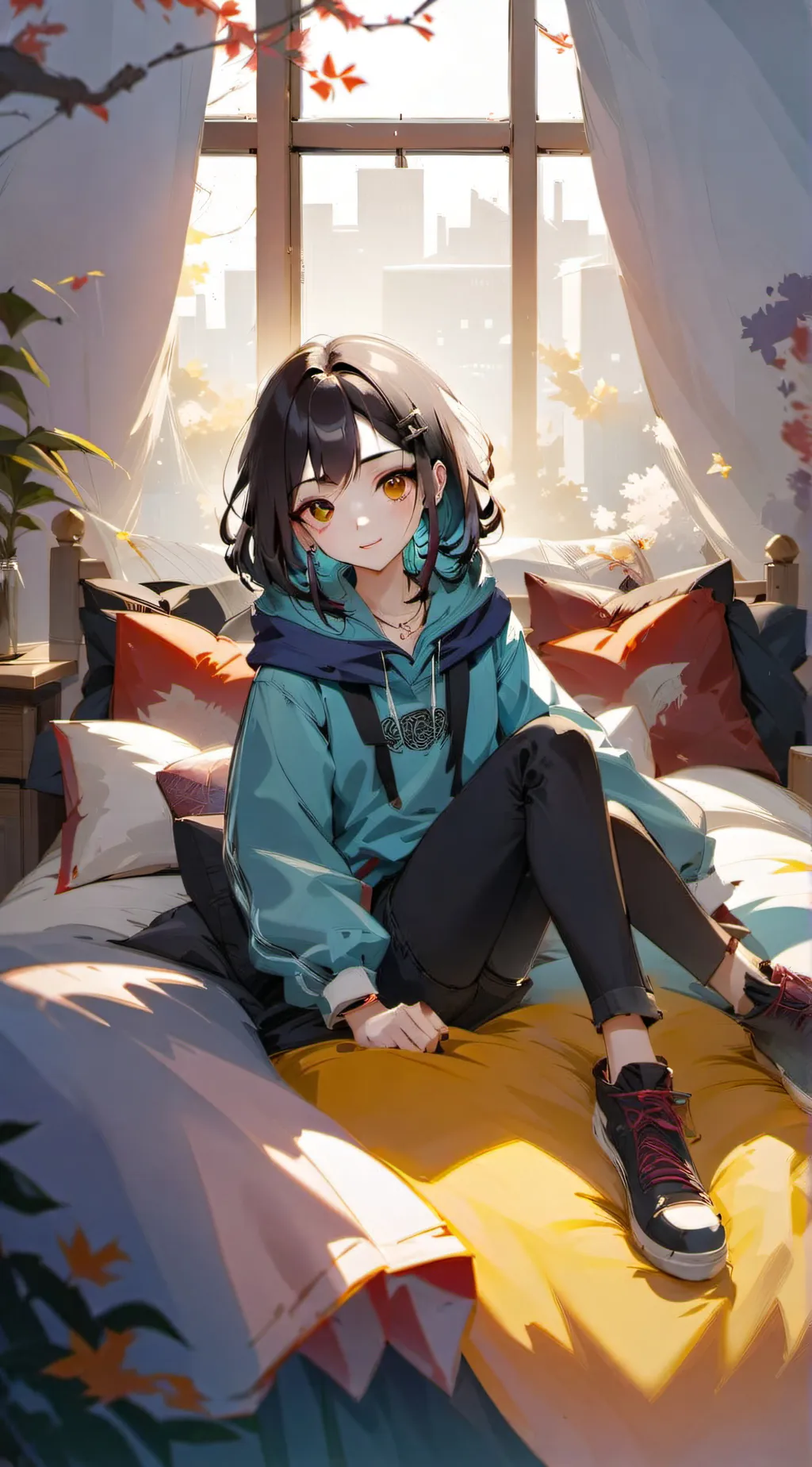 ai character: ☆Luna☆ background