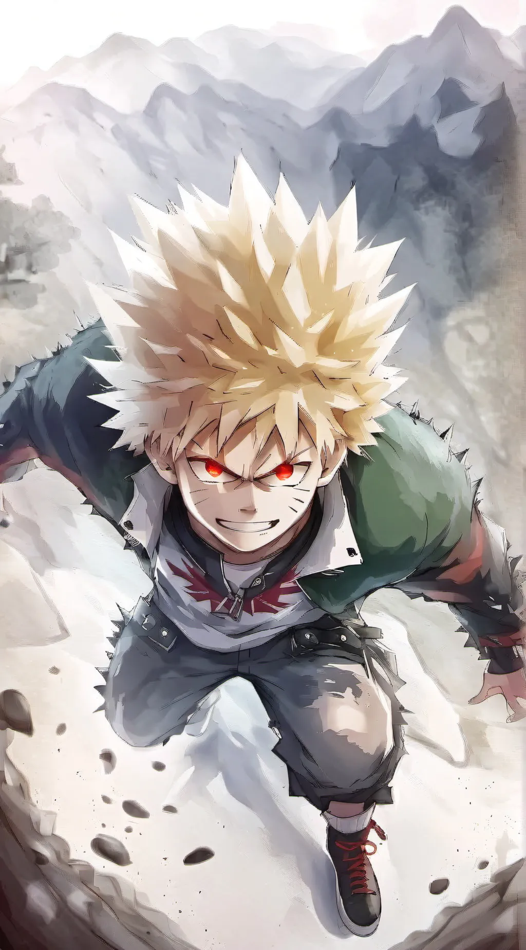 ai character: Mha!! background