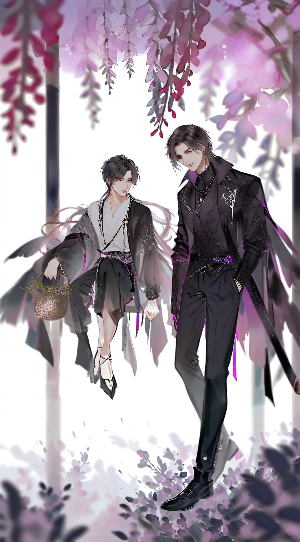 ai character: james and daniel background