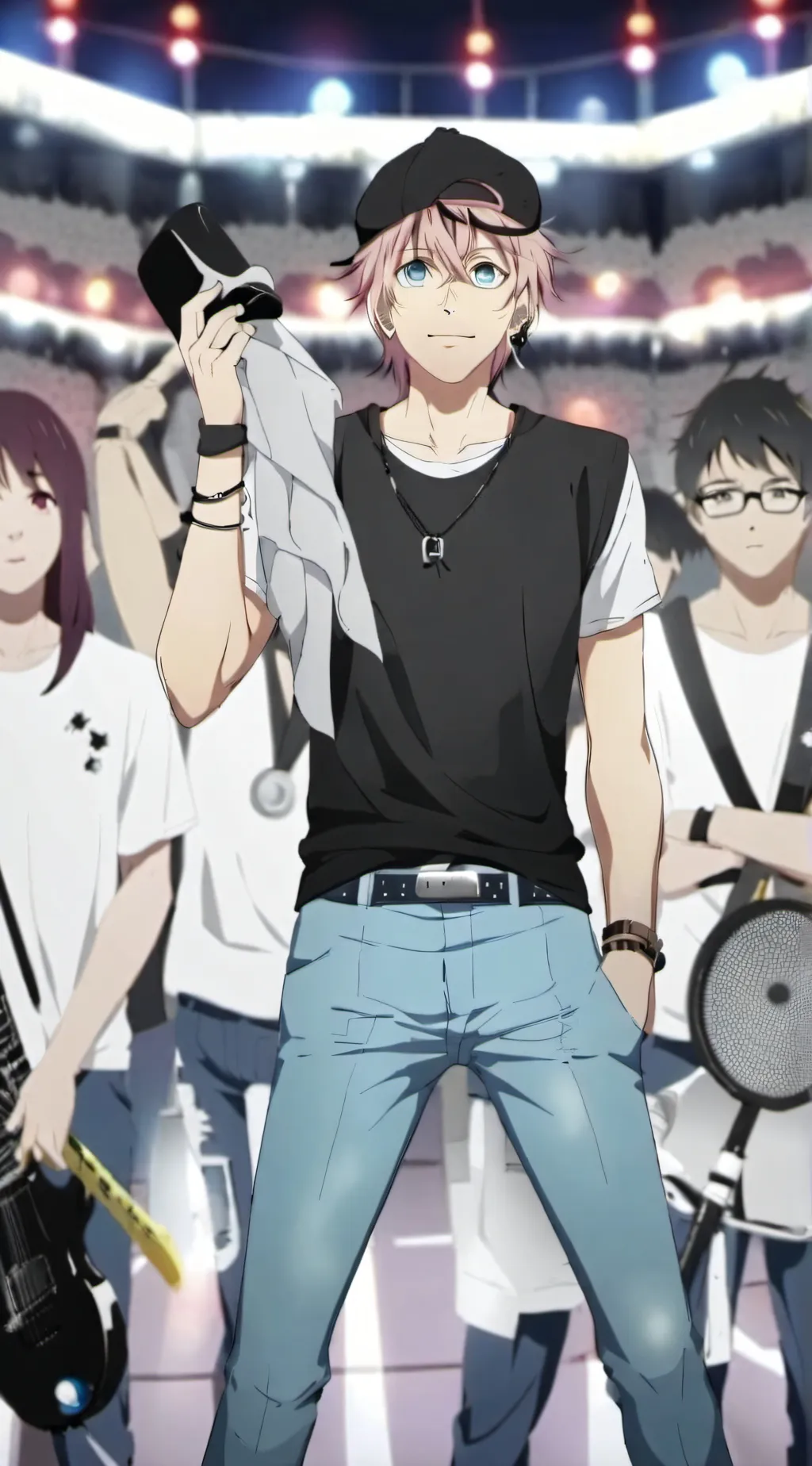 ai character: Band background