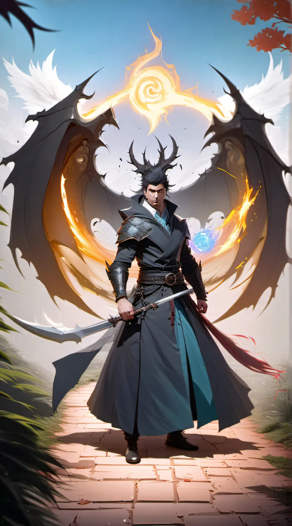 ai character: Daemon slayer corp background