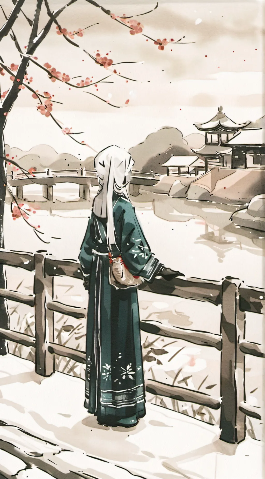 ai character: Miss art x misshur background