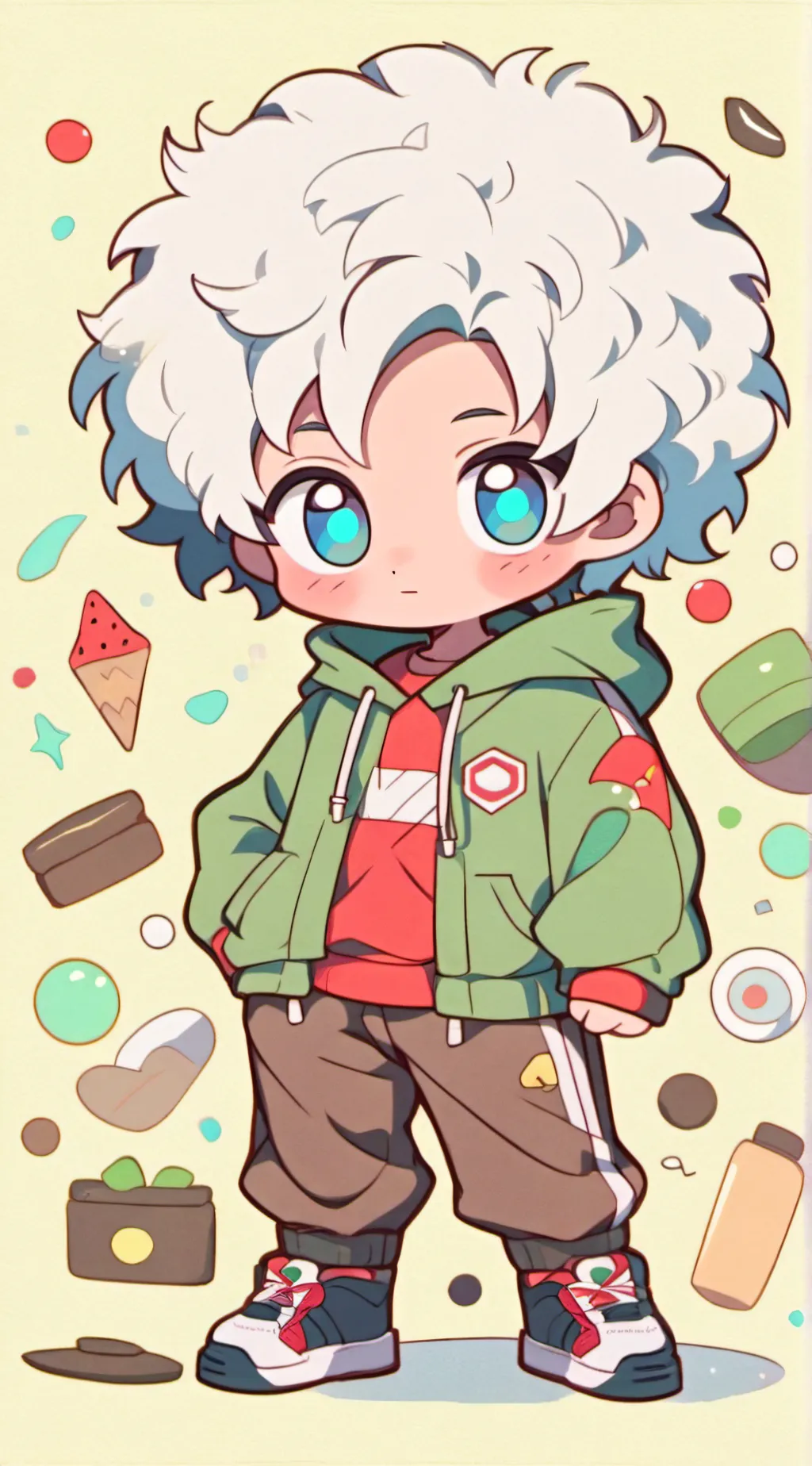 ai character: Coby  background