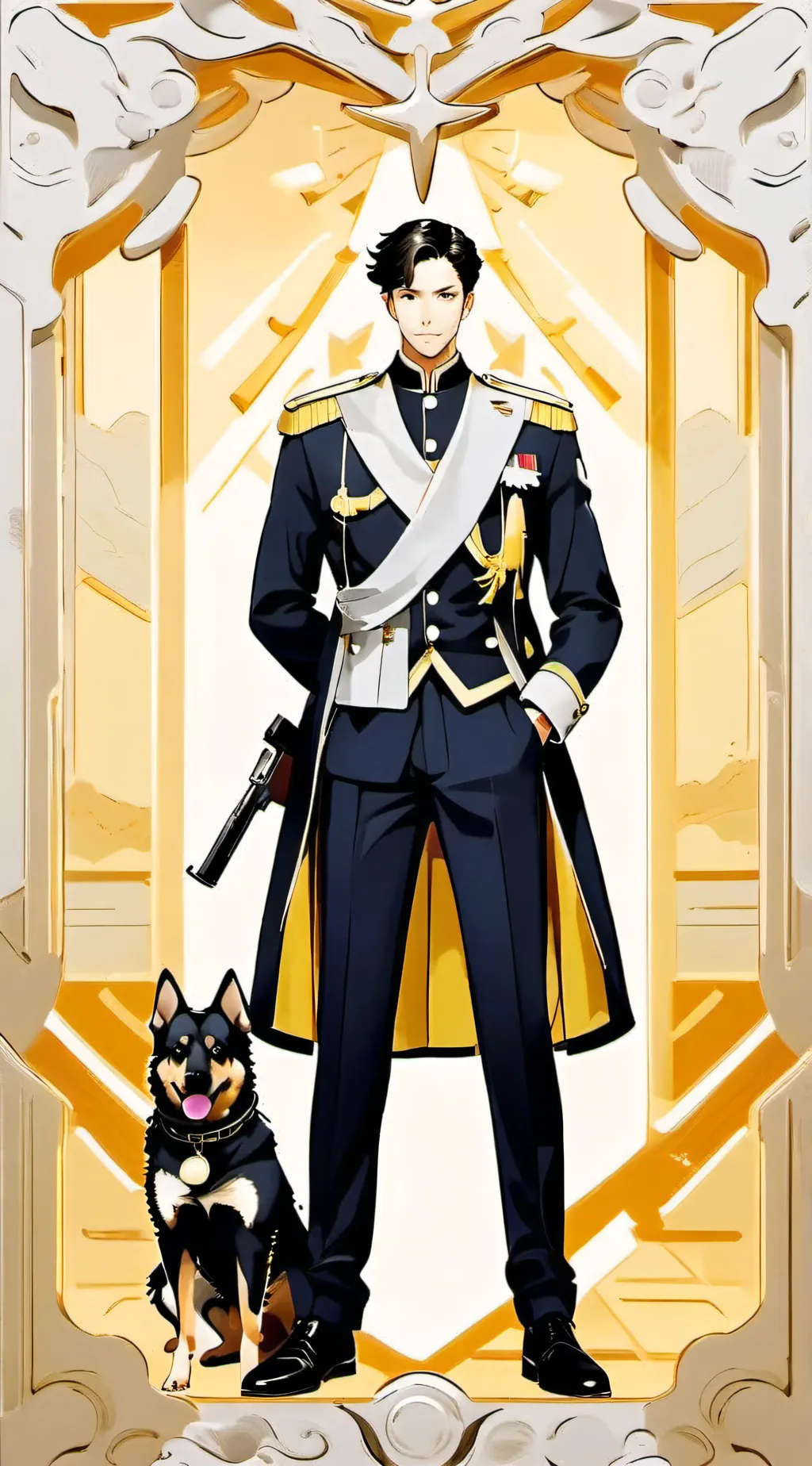 ai character: secret agent background