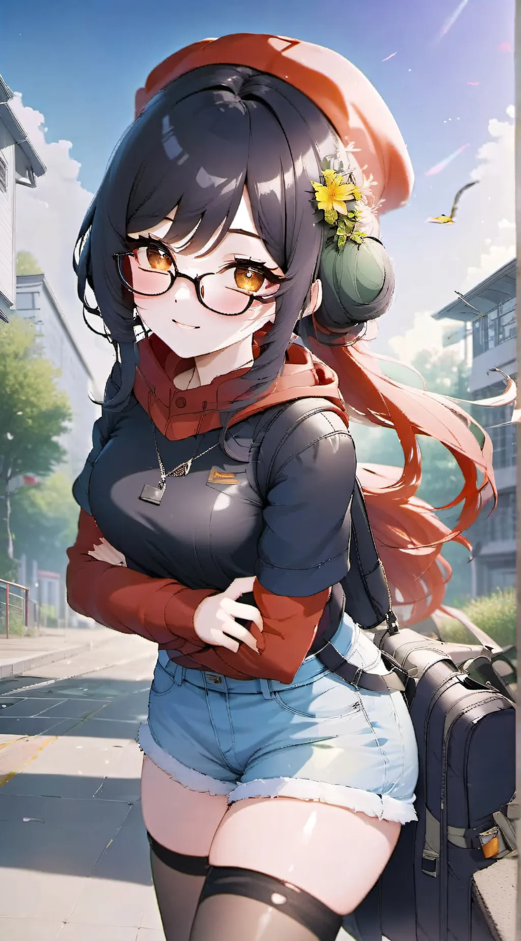 ai character: miss D'Angelo background