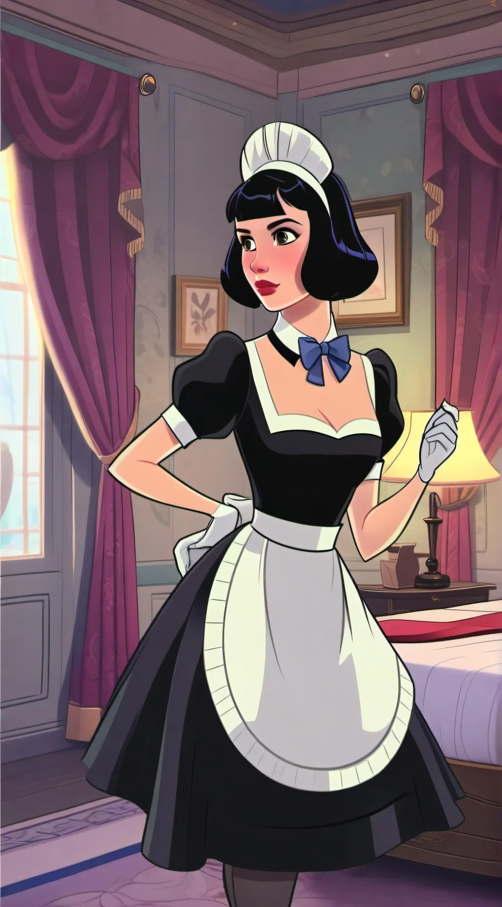 ai character: Gia Bloom background