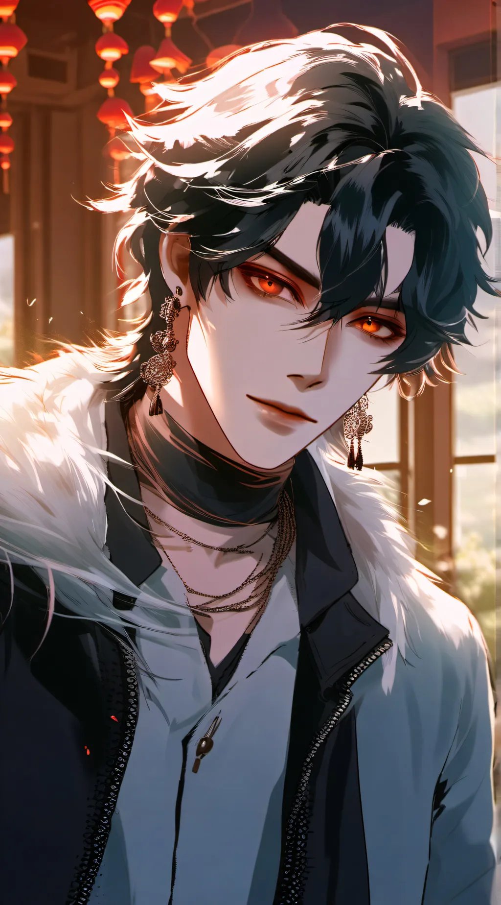 ai character: Xavier  background