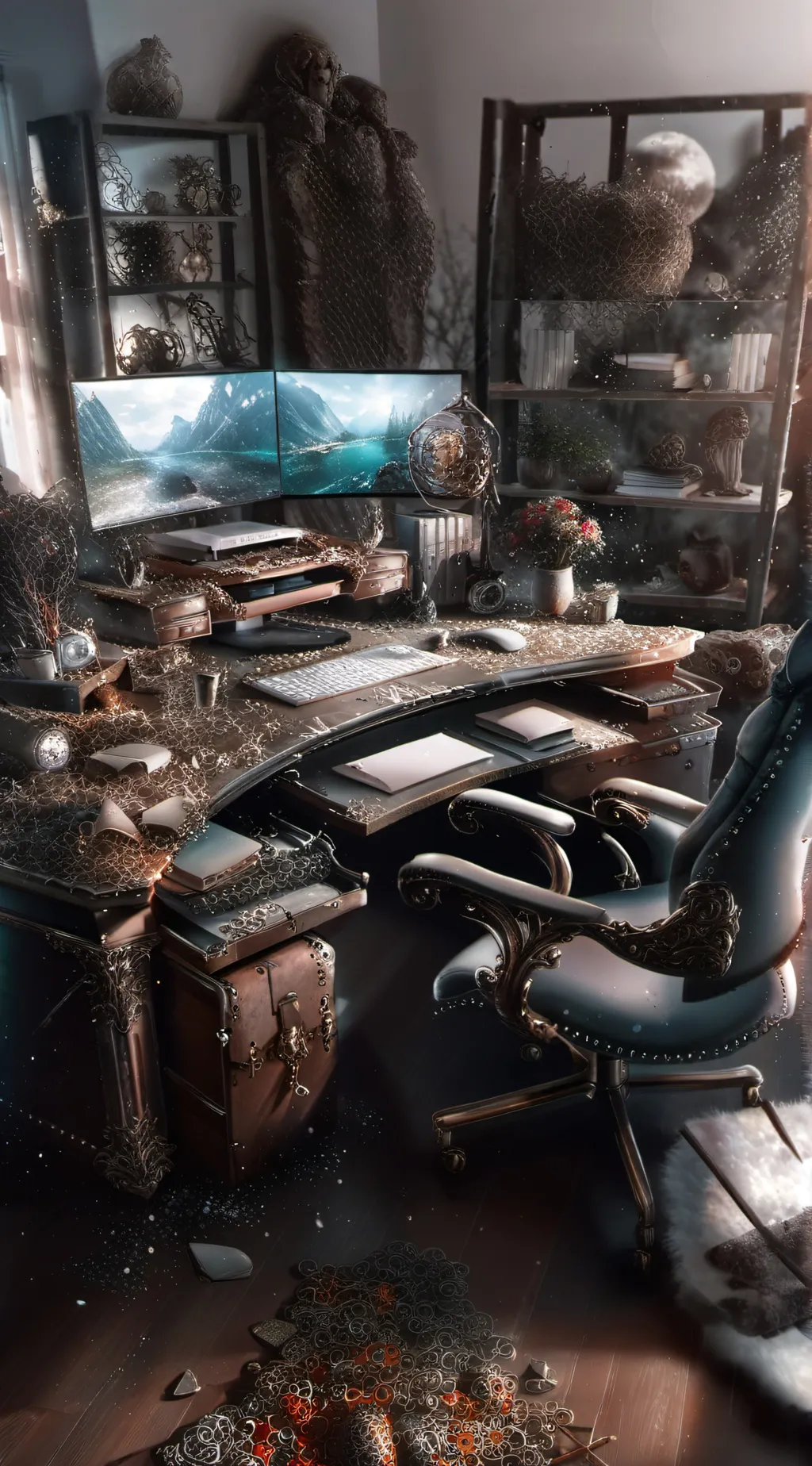 ai character: Konoha background