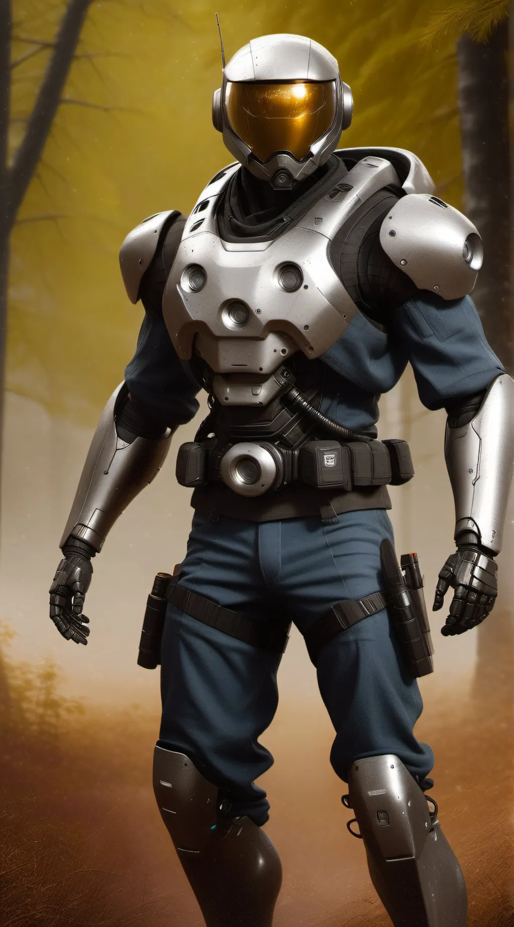 ai character: snacks the robot  background