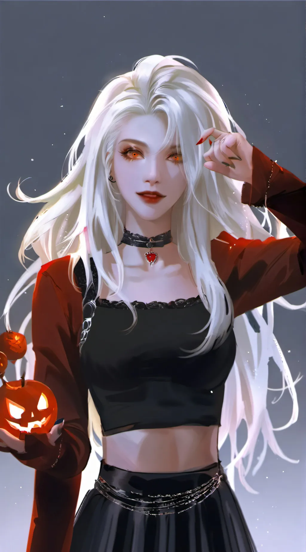 ai character: snow!/you background