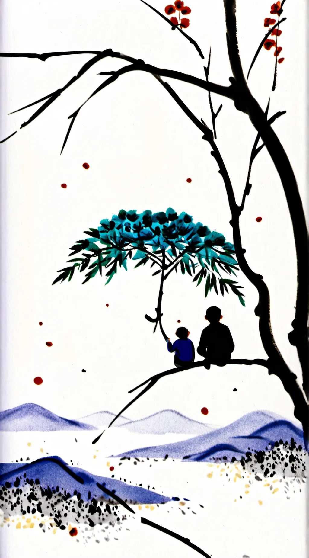 ai character: Baap background