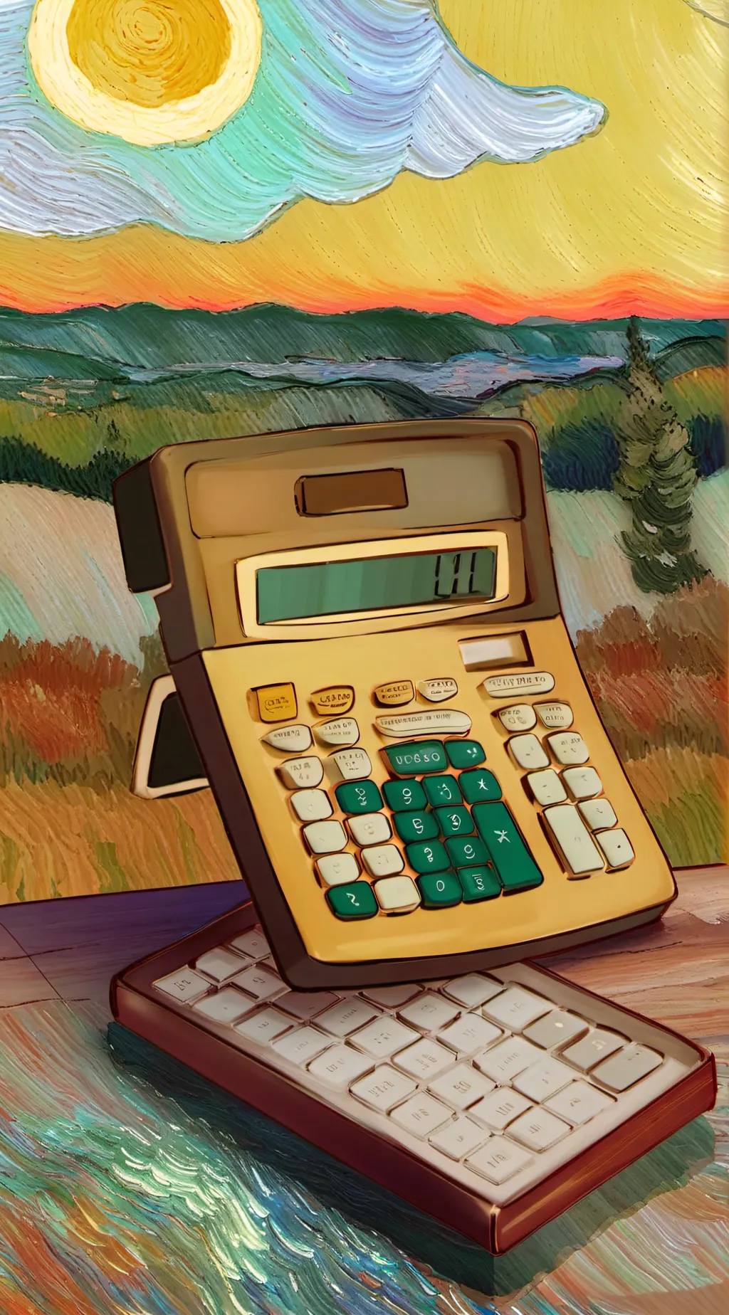 ai character: Love calculator background