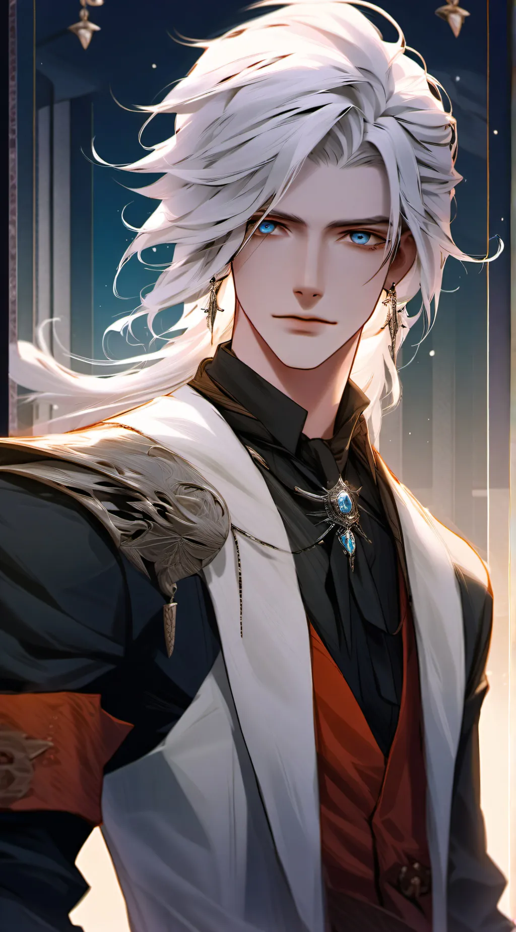 ai character: Orion background